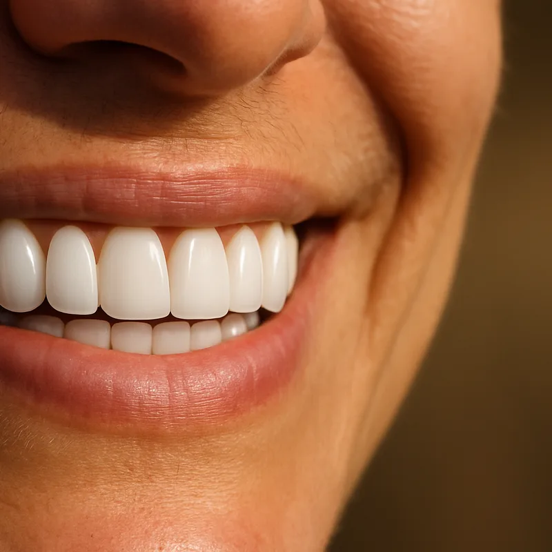 After — porcelain veneers