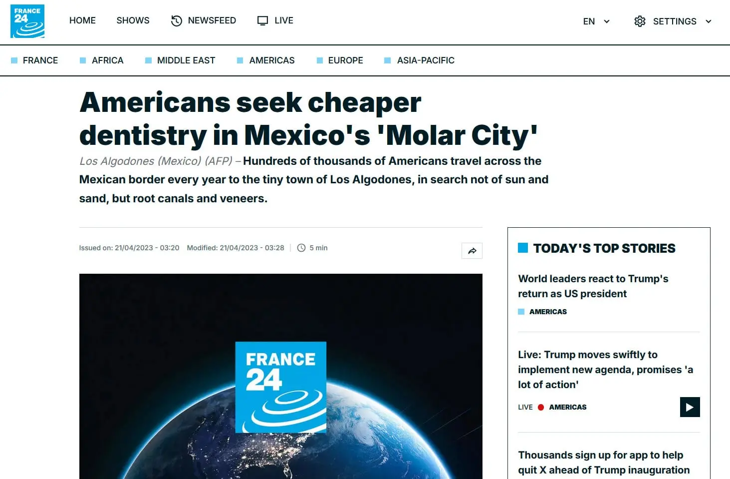 Americans seek cheaper dentistry in Mexico's 'Molar City'