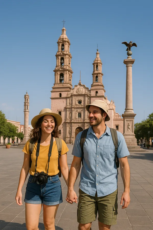 Travelers enjoying Aguascalientes