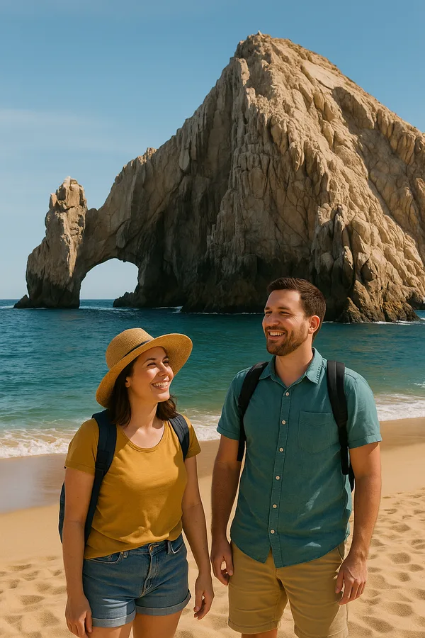Viajeros disfrutando Los Cabos