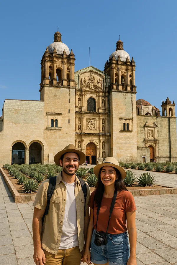 Viajeros disfrutando Oaxaca