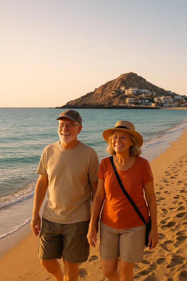 Viajeros disfrutando Puerto Peñasco