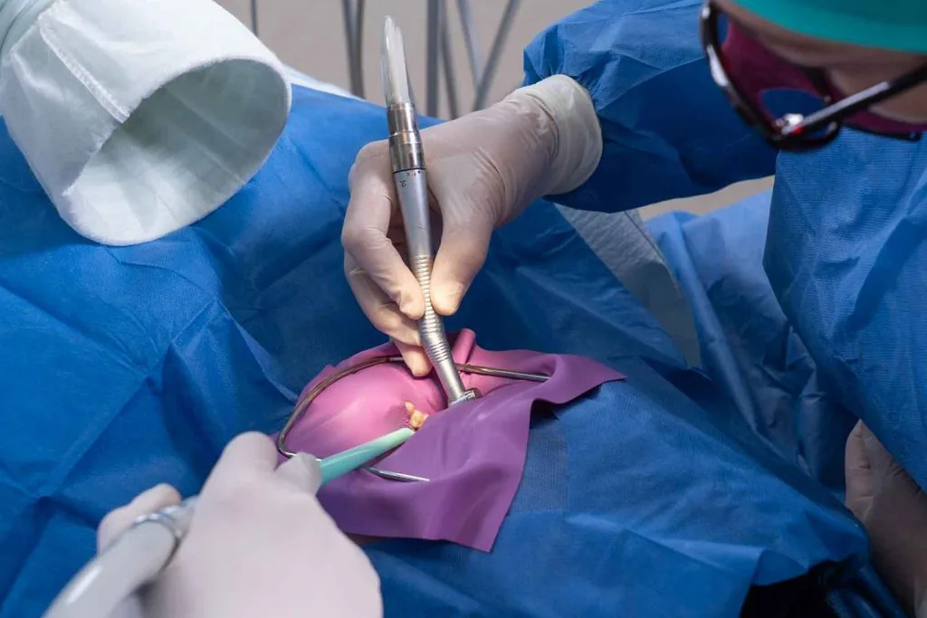 Mercury-safe amalgam removal procedure