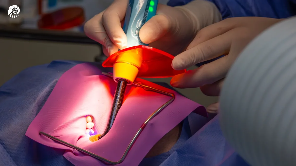 Safe amalgam removal under rubber dam (Huggins Protocol)