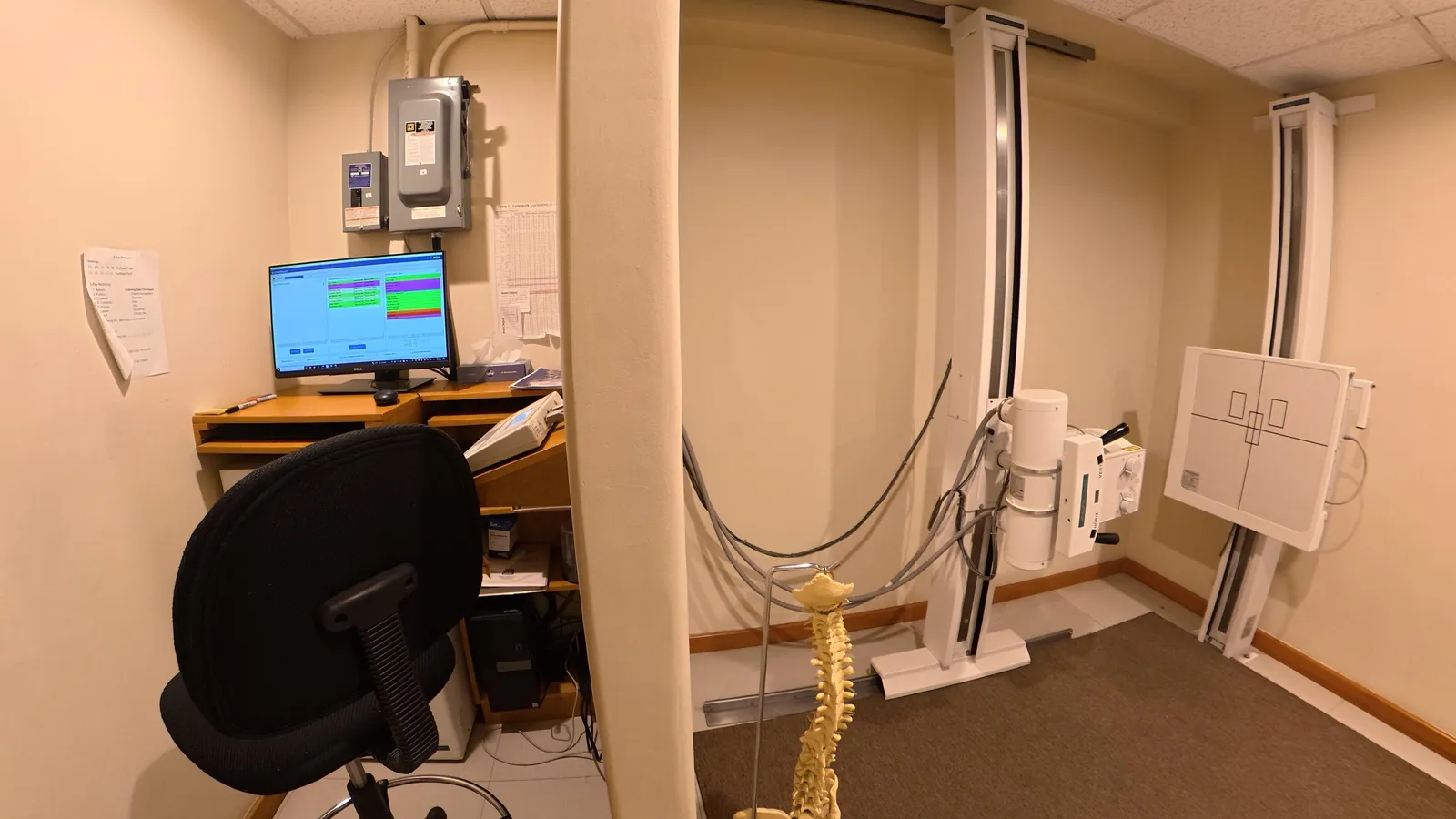 Digital X-ray control station