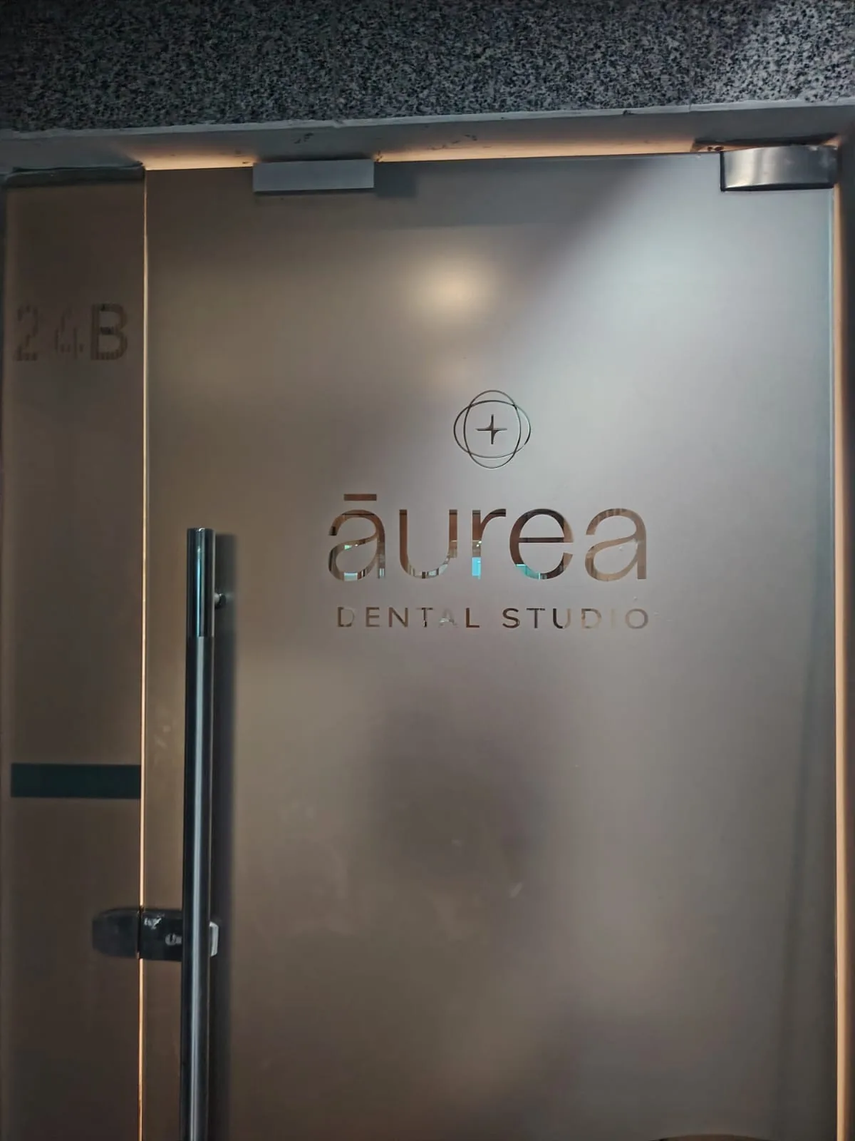 Entrance to office 24B