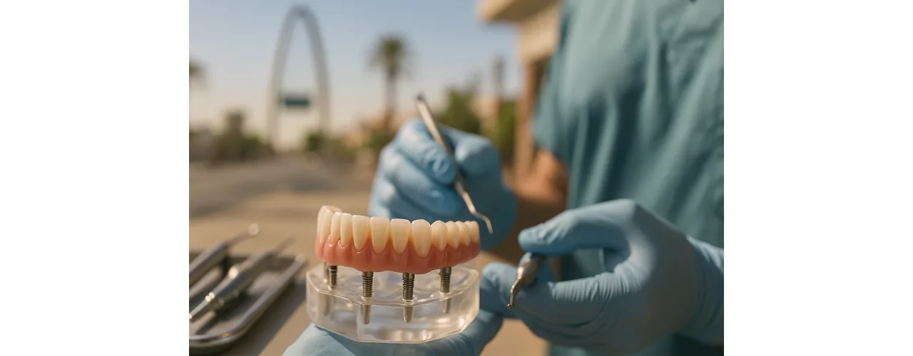 All-on-4 en Mexicali: Precios de implantes de arcada completa, cronograma y qué incluye