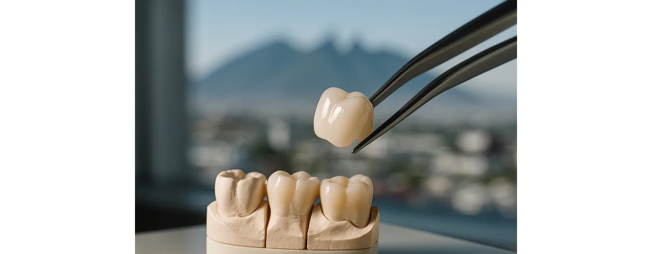 Coronas, Puentes y Dentaduras en Monterrey: Precios por Material y Caso