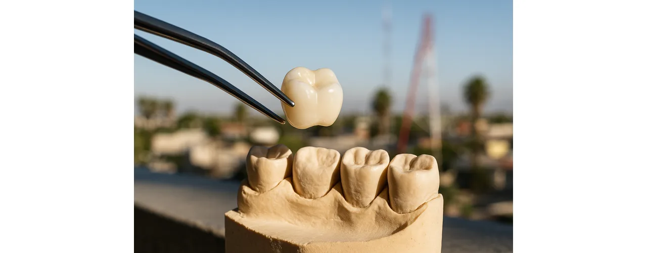 Coronas y Puentes Dentales en Mexicali: Precios por Material (Zirconia, E-max, PFM)