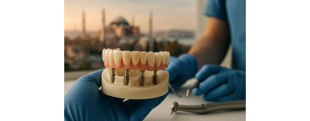 Implantes Dentales en Estambul: Costos de Implante Individual, All-on-4 y Boca Completa vs EE. UU.