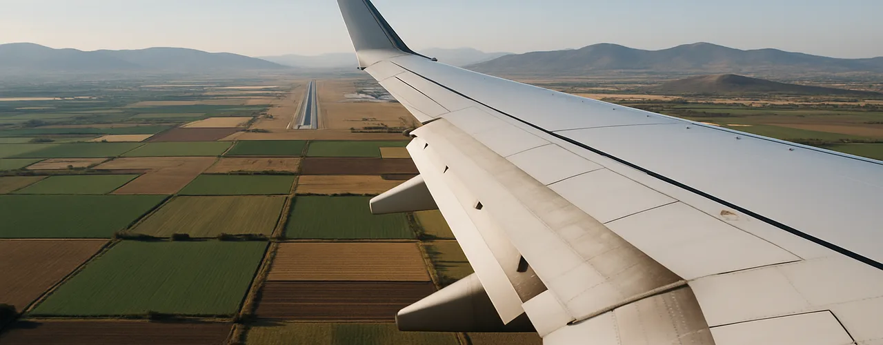 Volando al Aeropuerto del Bajío para tratamiento dental en León